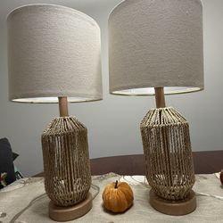  Rattan Lamps 