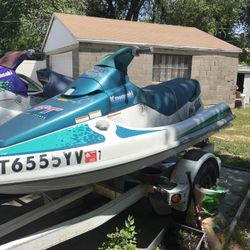 Two Jet Skies 1994 Kawasaki  St750