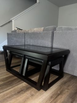 Ashley® Kelton 3-Piece Espresso Coffee Table Set