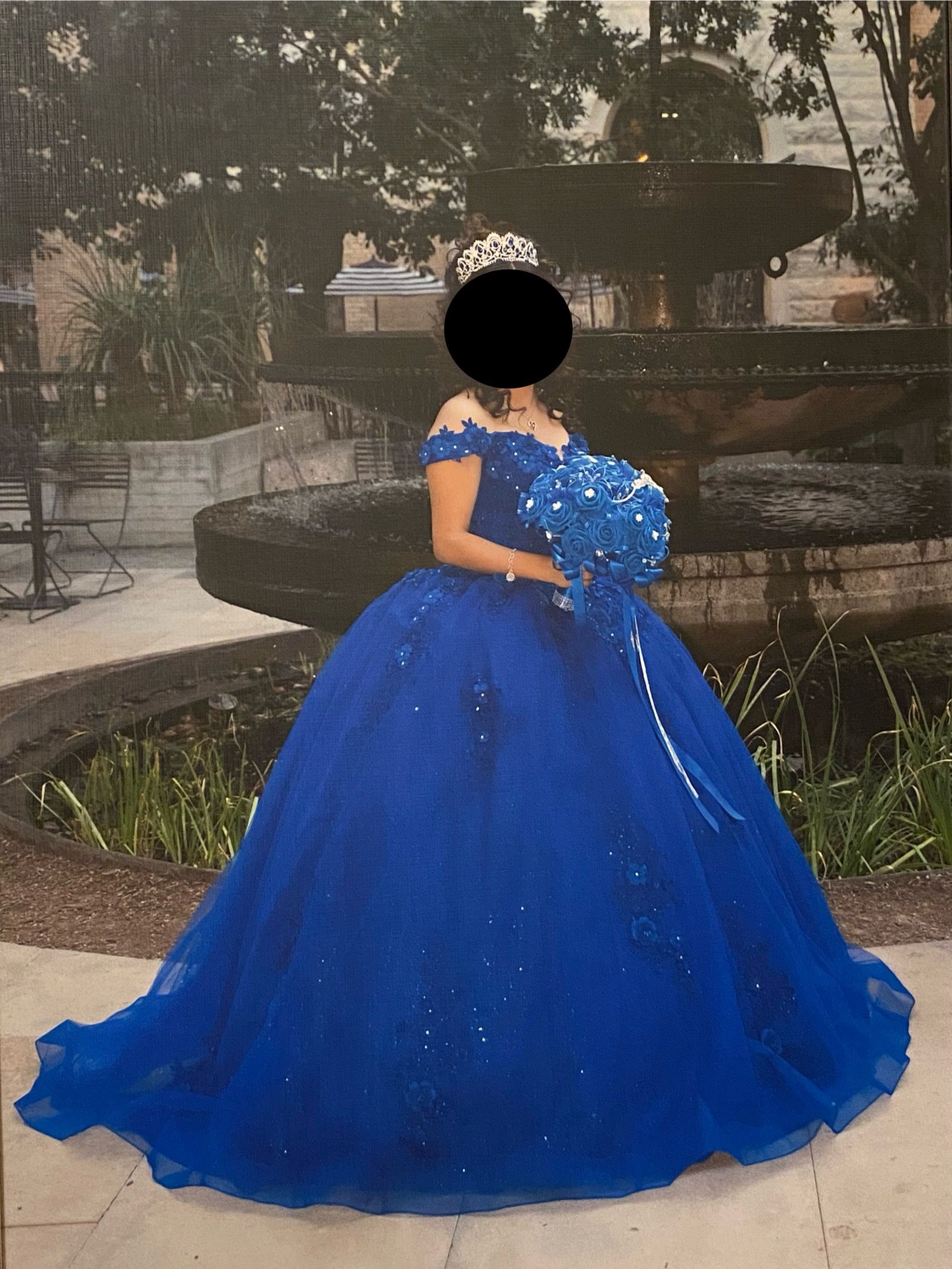 Royal Blue Quinceañera Dress