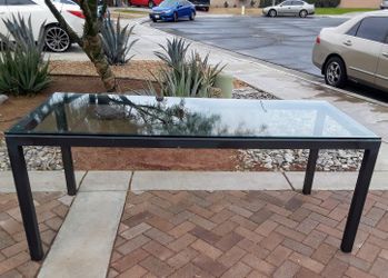 Glass table