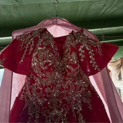 VESTIDO DE QUINCEÑERA