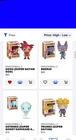 Lot of Dragon Ball Funko Pops