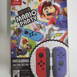 Super Mario Party And Joycons