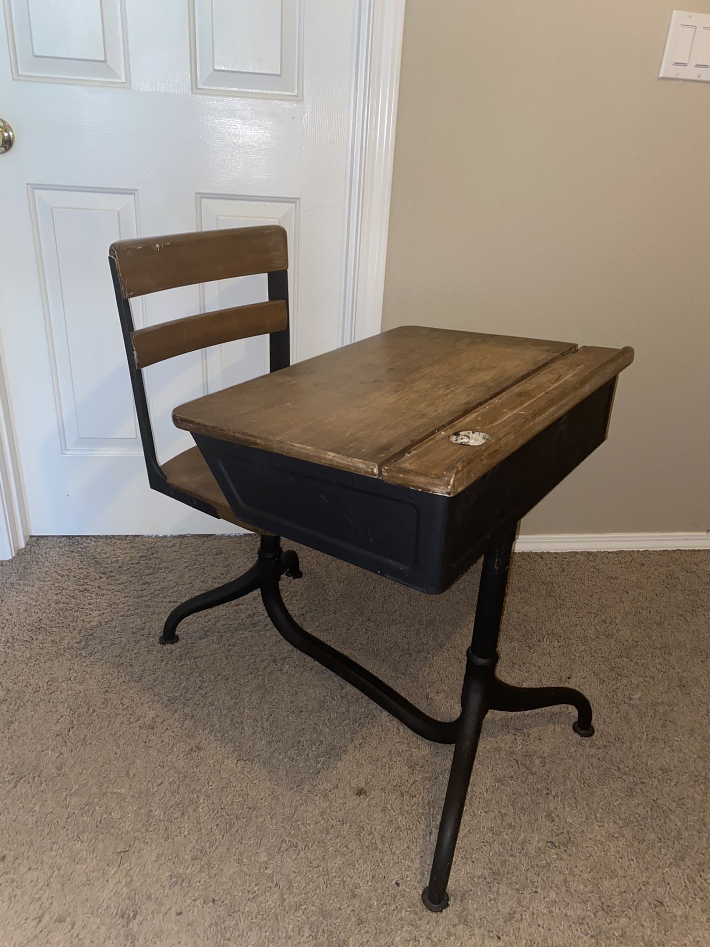 Vintage School Desk