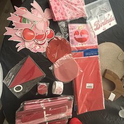 Cherry Birthday Supplies