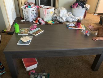 Coffee table and matching end table
