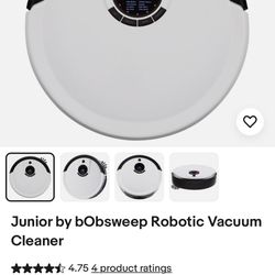 Junior by bObsweep Robotic vacuum cleaner