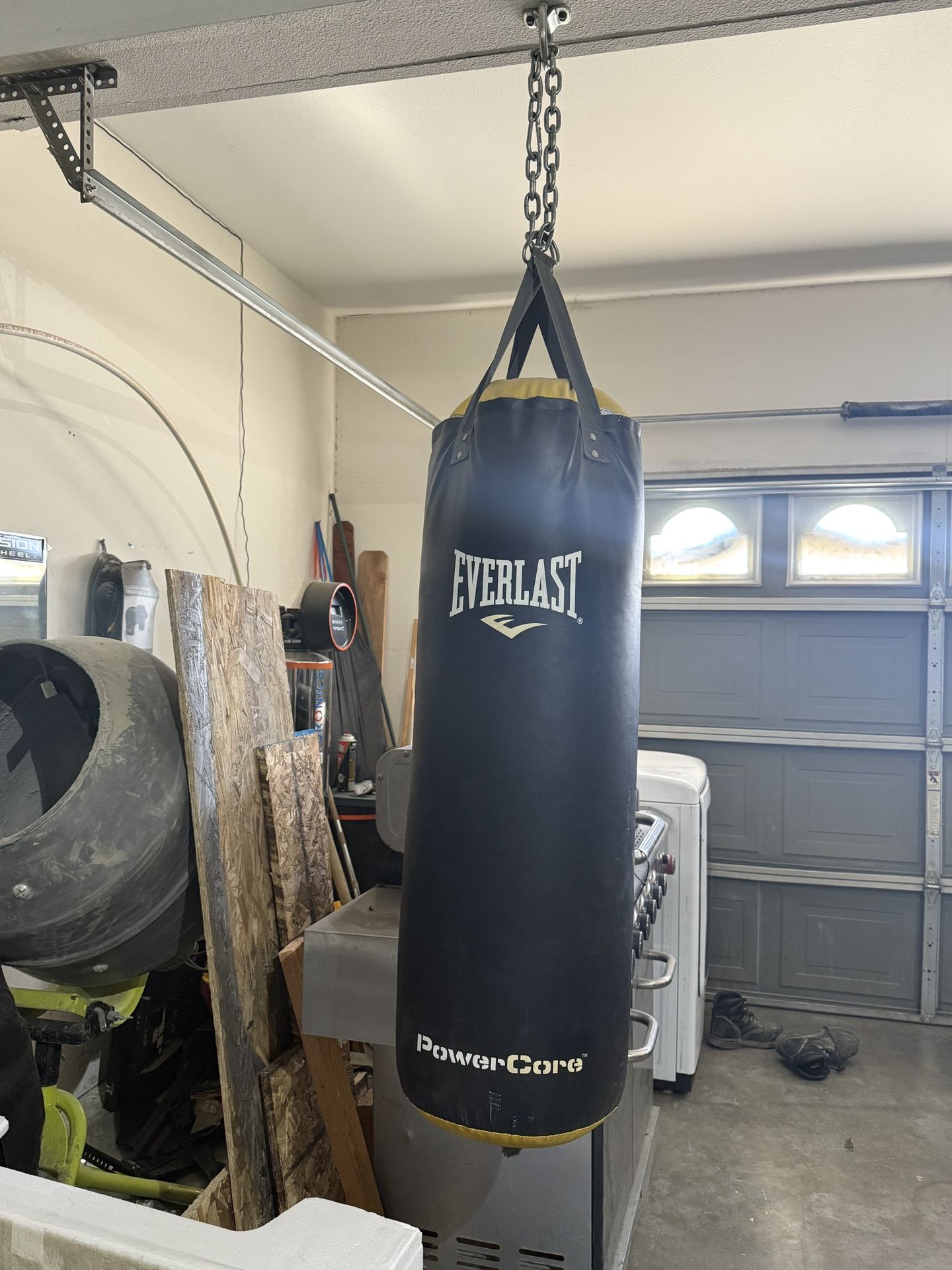 Punching Bag and 2 Sets Of Gloves