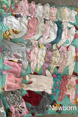 Newborn baby girl clothes
