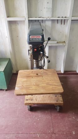 Craftsman 34 online radial drill press