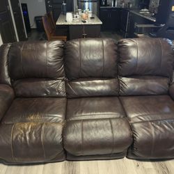 Leather Recliner 