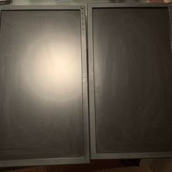 Two 24in Dell Monitors Never Before Used With Mounts And A Free Keyboard And Mouse   