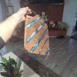 Wooden Wall Mount Epoxy Art