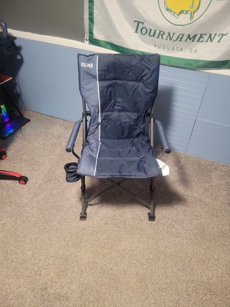 Uline Camping Chair w/ Cup Holder
