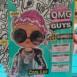 LOL OMG GUYS Cool Lev Doll New in Box Unopened