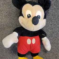 RARE Vintage Mickey Mouse stuffed doll
15 inches High x 11 inches Wide toy Collectible Walt Disney 