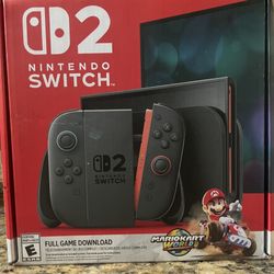 Brand New Nintendo Switch 2 Mario Kart World Bundle 