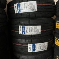 235/65/17 Kumho  New Tires Set Of 4 Installed And Balanced Set De 4 Llantas Nuevas Instaladas Y Balanceadas