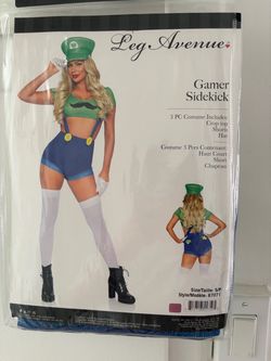 Leg Avenue Gamer Sidekick Costume Size S/P