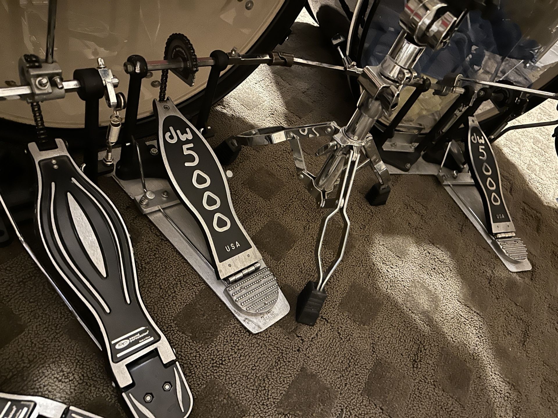 DW 5000 Double Drum Pedal