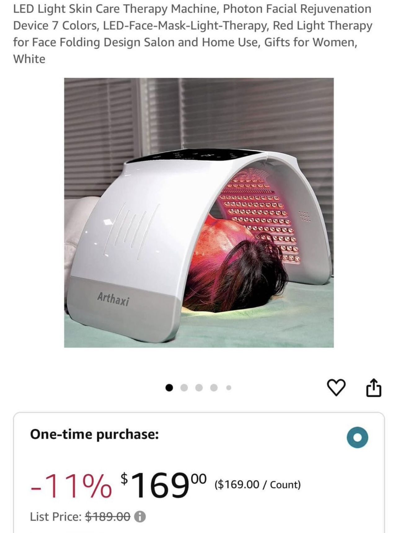 Dome Led Mask