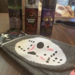 Bath and Body works, Halloween Jason Socks 