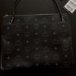 MCM Crossbody Pouch In Visetos Original