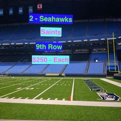 Seahawks Saints Tickets