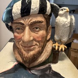 Royal Doulton “The Falconer” Character Jug D6533 – 1959 – Large – Excellent