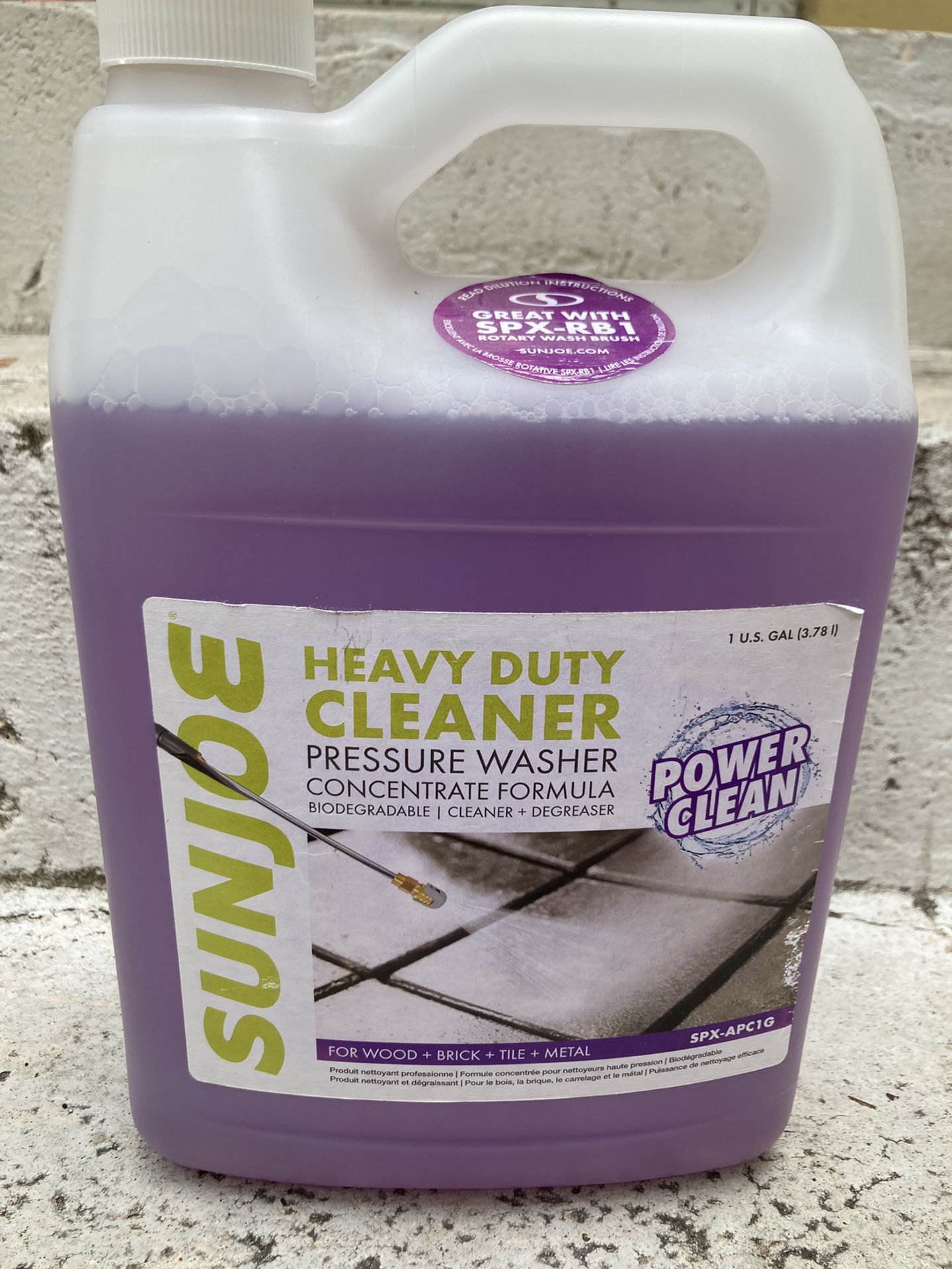 Sunjoy Pressure Washer Cleaner And Degreaser Heavy Duty
