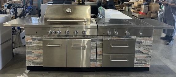 Kitchen aid bbq kitchen island