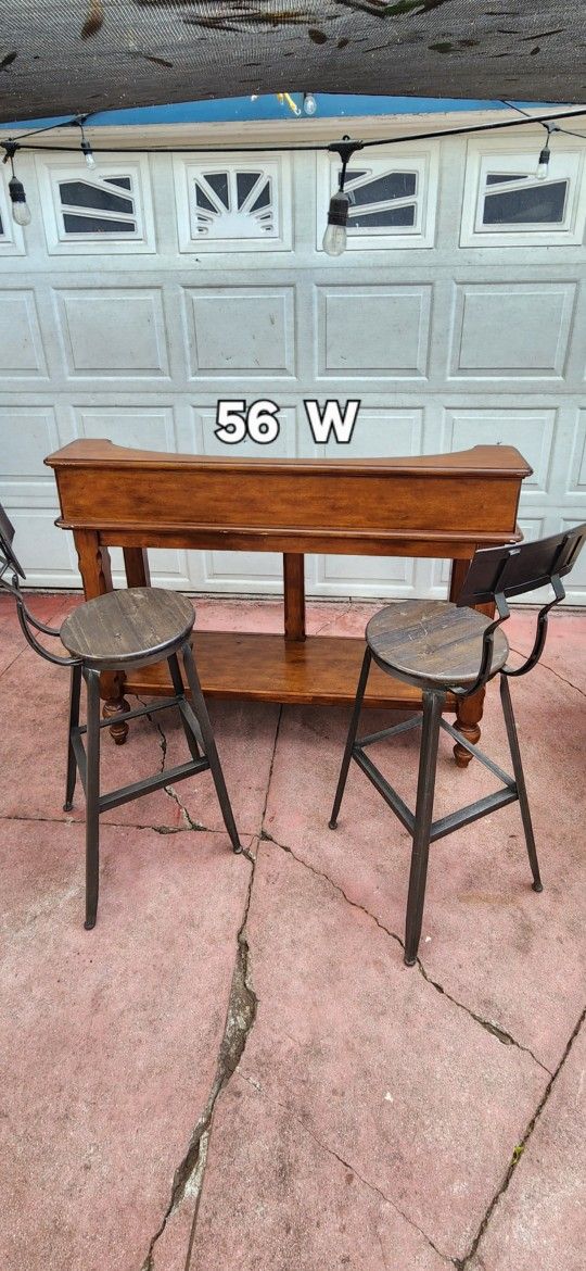 Wood BAR & Stools $ 275.00