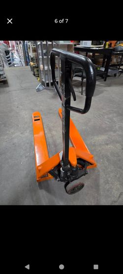 Orange n blue 5500 Capacity Pallet jacks $249