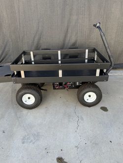 Motorized sandhopper wagon