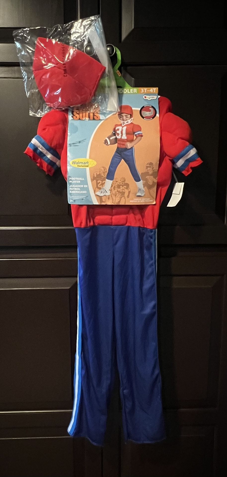 New 3T-4T Football Player Halloween Costume