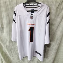 NFL Cincinnati Bengals Ja Marr Chase No 1 Jersey
