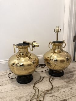 Antique Solid Brass Lamps