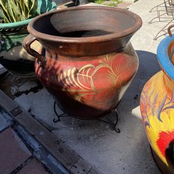 Flower Pots From Mexico Each 