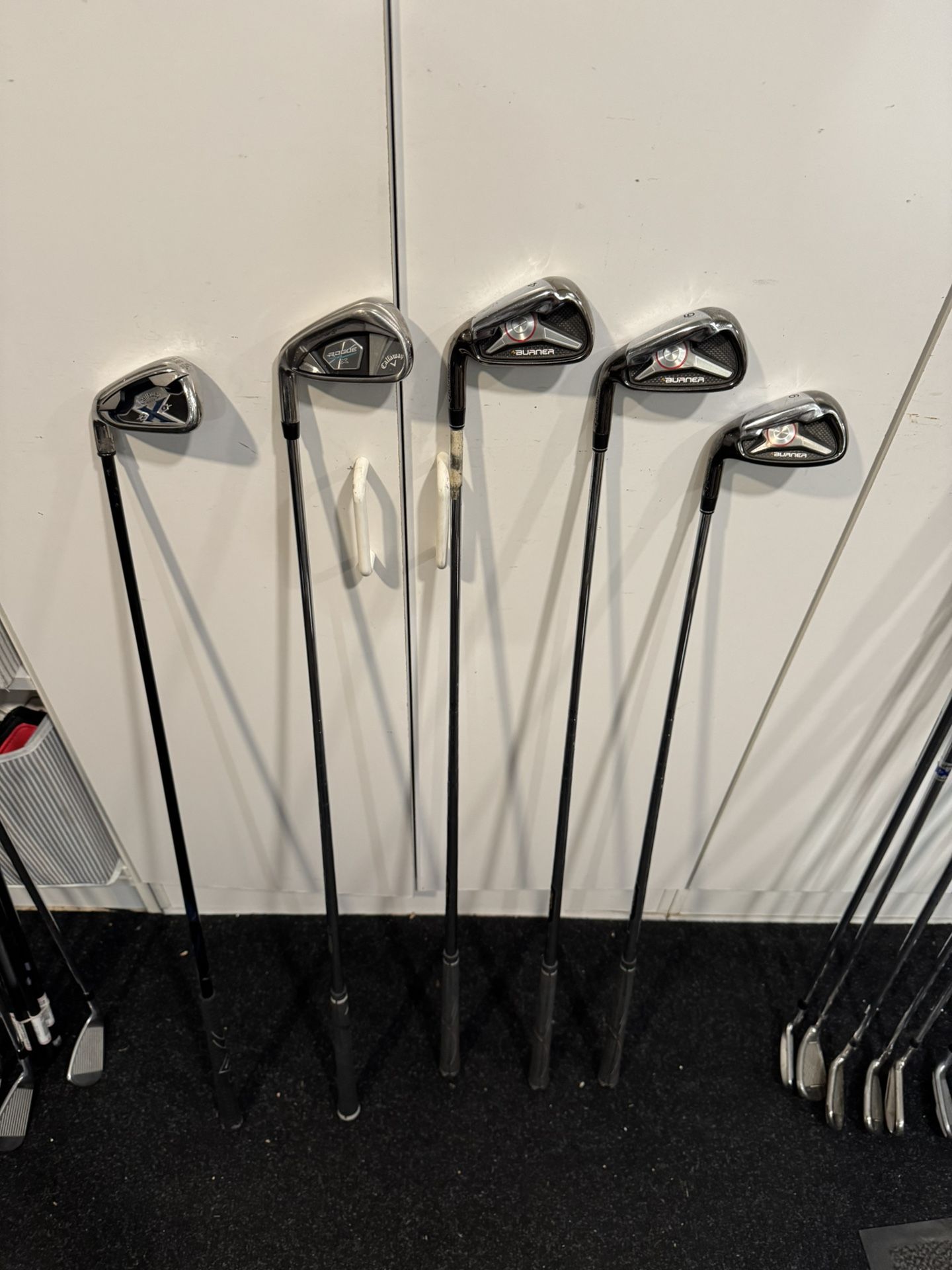 Misc Left Handed Callaway And Taylormade Single Golf Irons