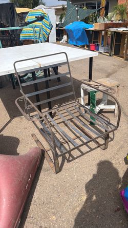 Metal Mid Century Arm Chair