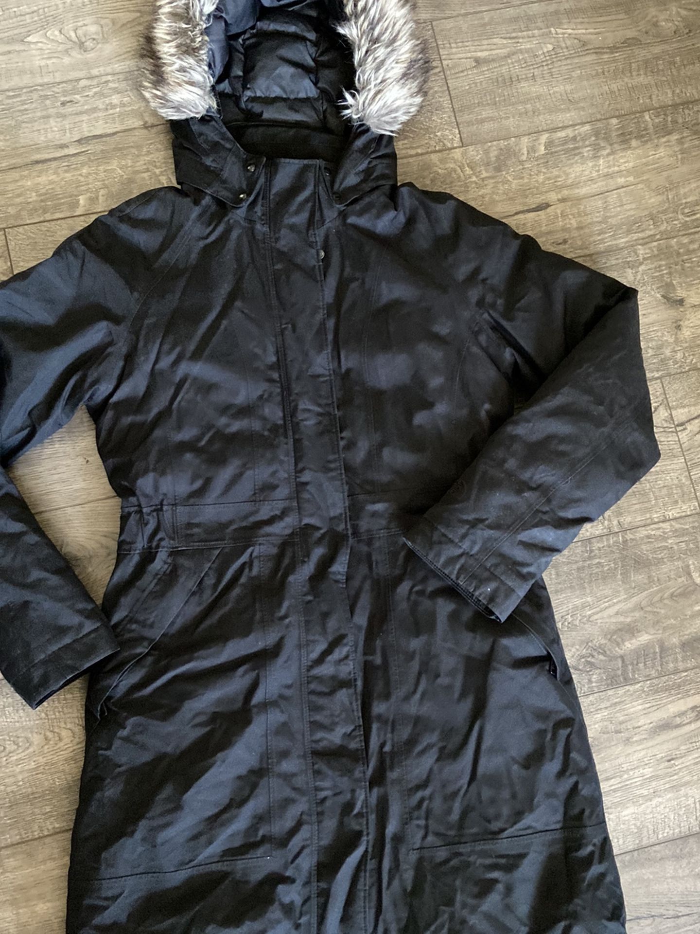 North face parka Black Size Small Dryvent 