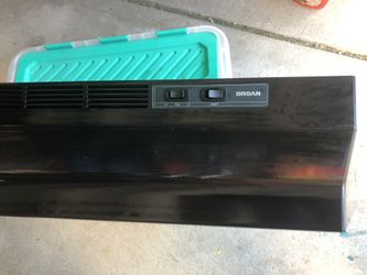 Broan-NuTone Black Range Hood