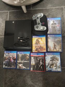 Playstation 4 With 7Games and 1 Controller