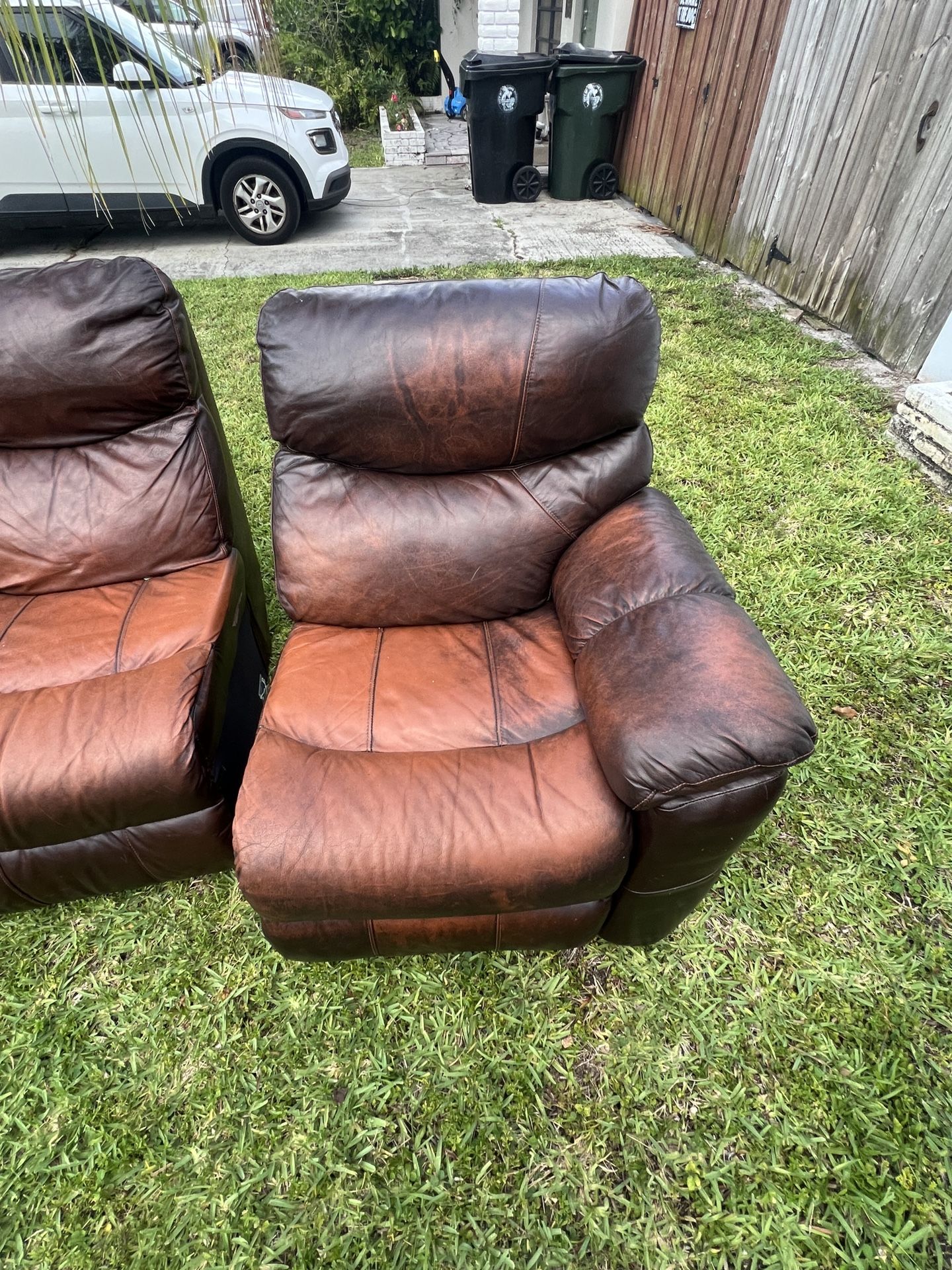 Free Leather Couch
