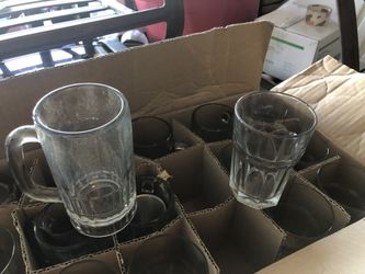 Glass cups
