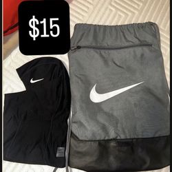 Nike Mask And Bookbag
