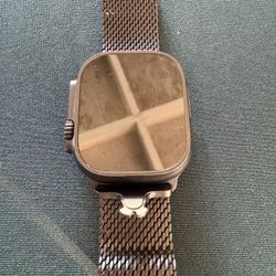 Apple Watch Ultra 2 Black With Milanese Loop