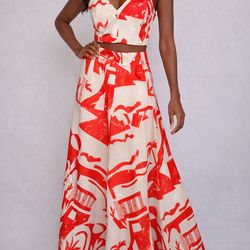 Sunset Breeze Maxi Set