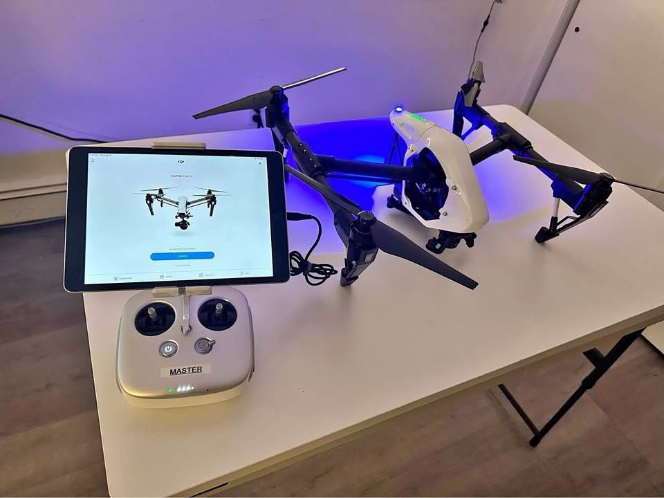 DJI Inspire Pro X5R Drone with GPC Rolling Travel Case